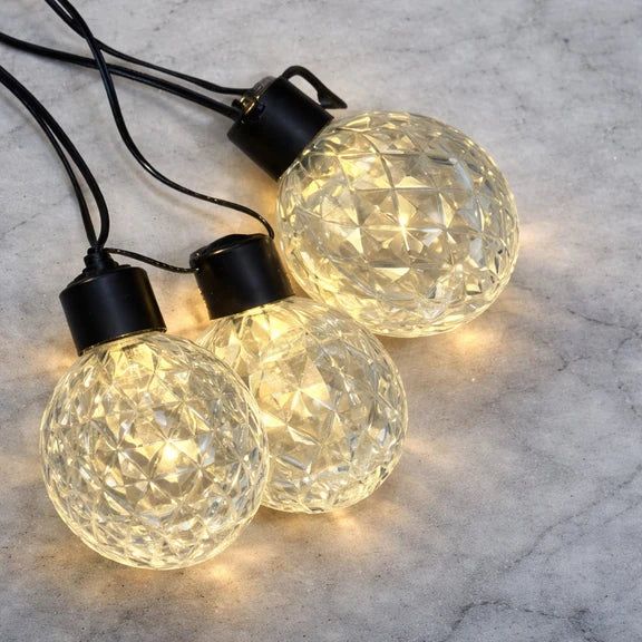 Globe String Light - Warm White, 40 LED