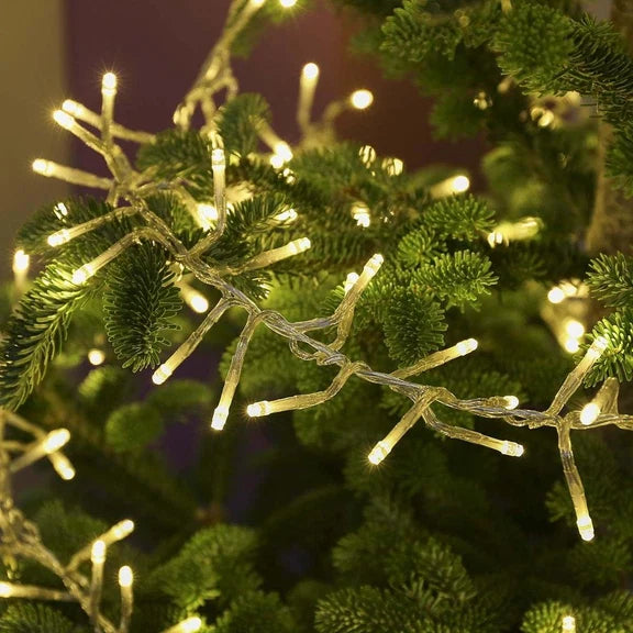 Crazy Twinkle Cluster Light - Warm White, 800 LED