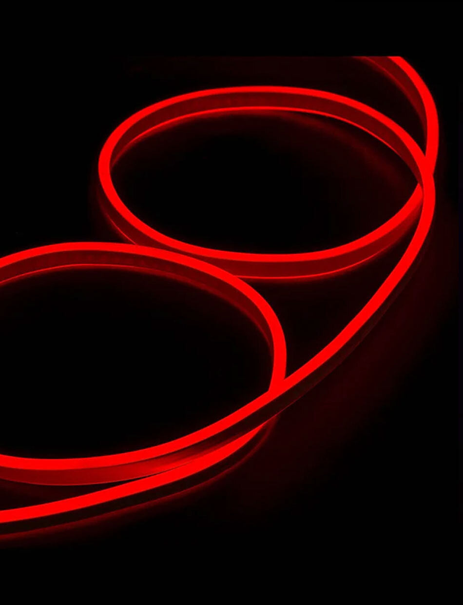 RED Neon Rope Light 10M