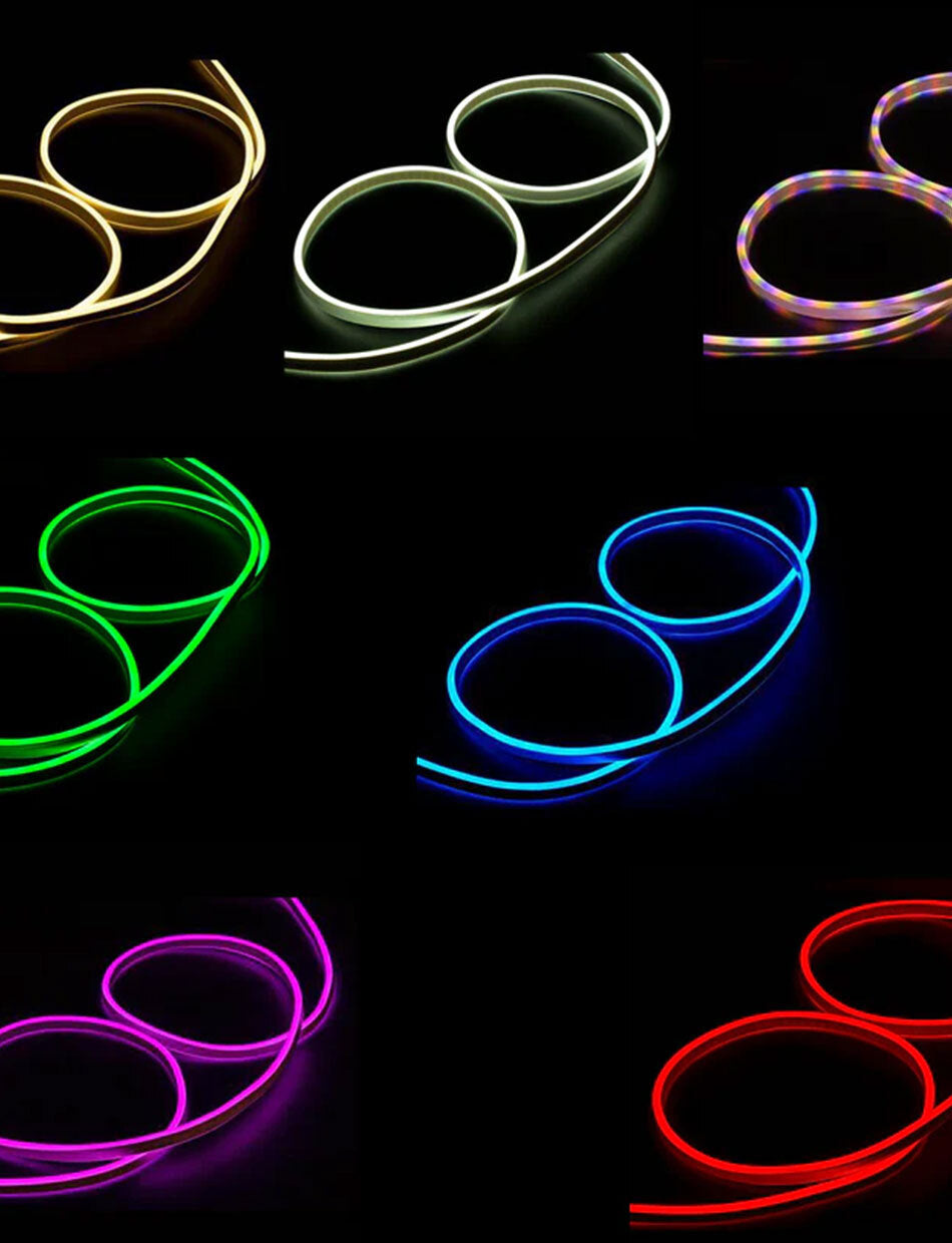 RED Neon Rope Light 10M