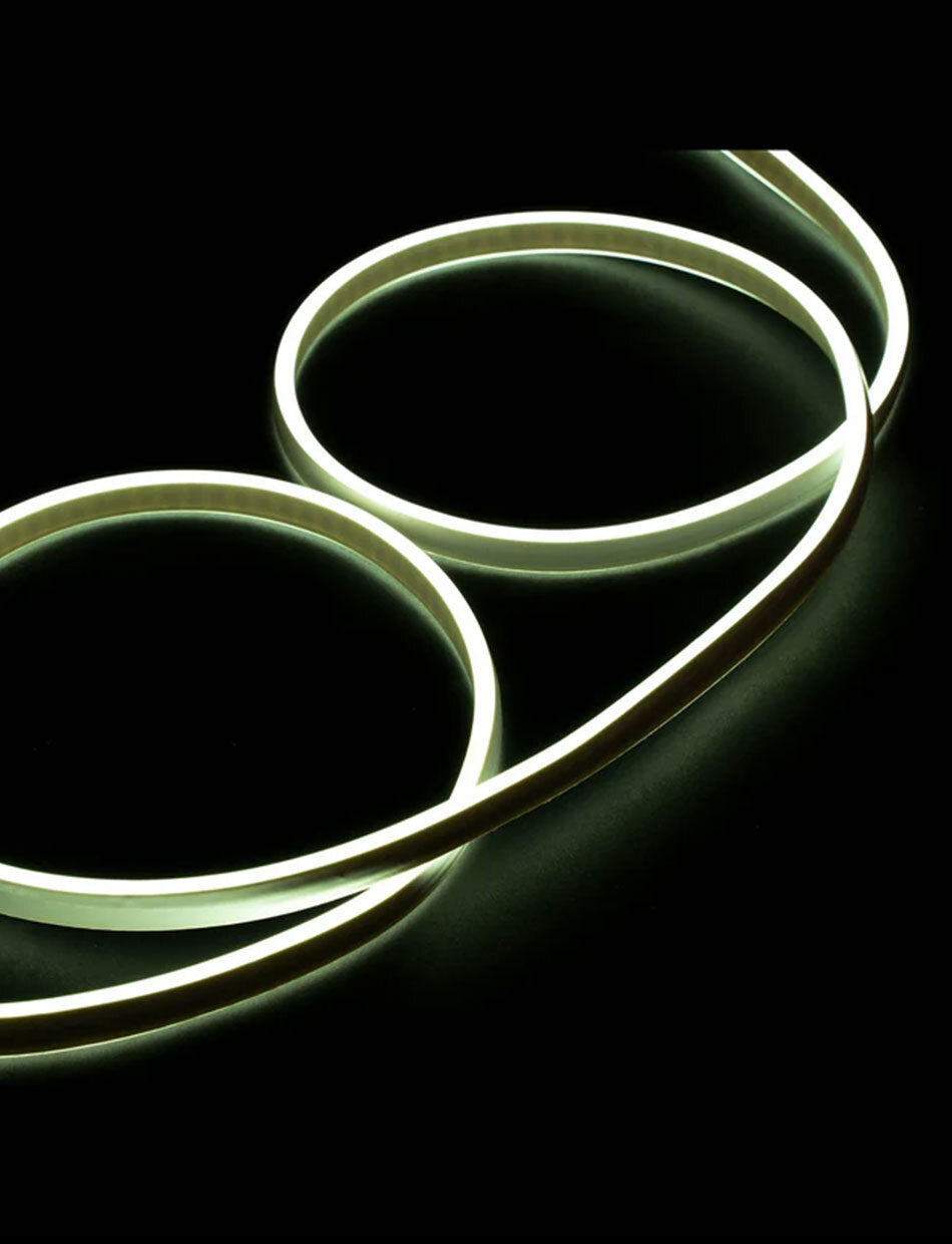 WHITE Neon Rope Light 10M