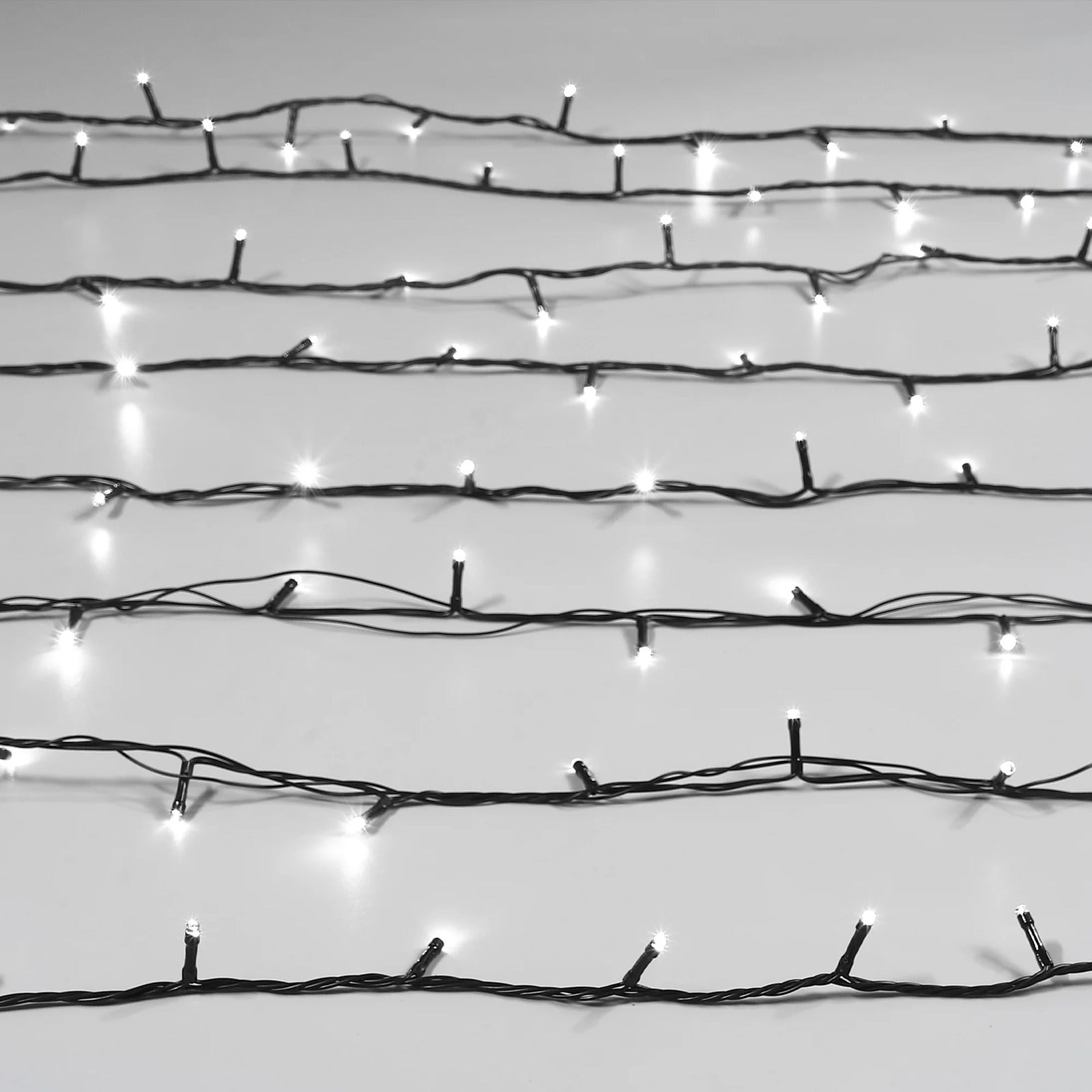 400 COOL WHITE Flicker Led Connectable Fairy Lights