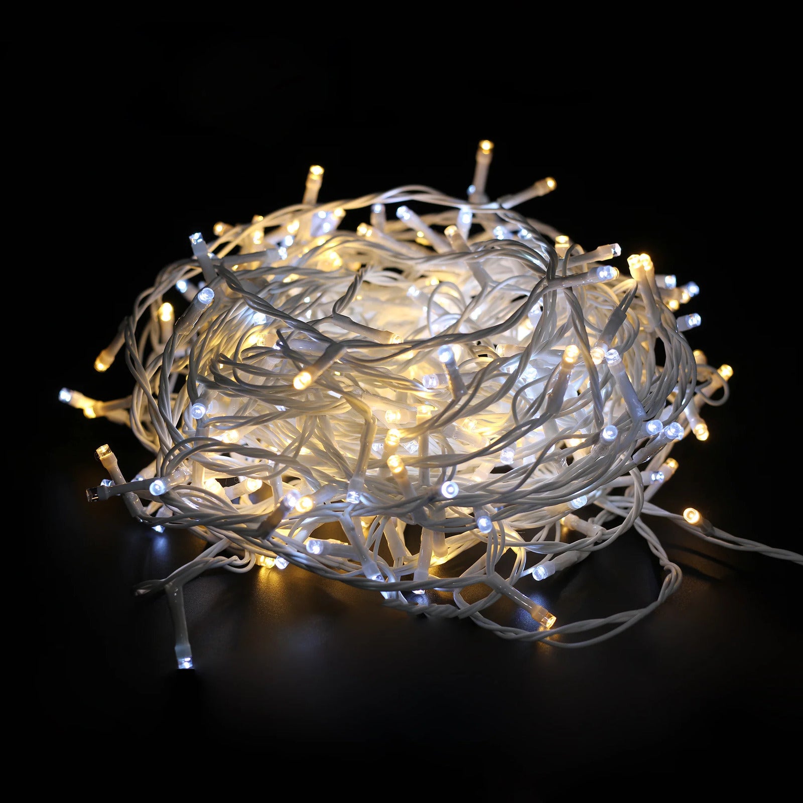400 WARM WHITE to White Flicker Led Connectable Fairy Lights