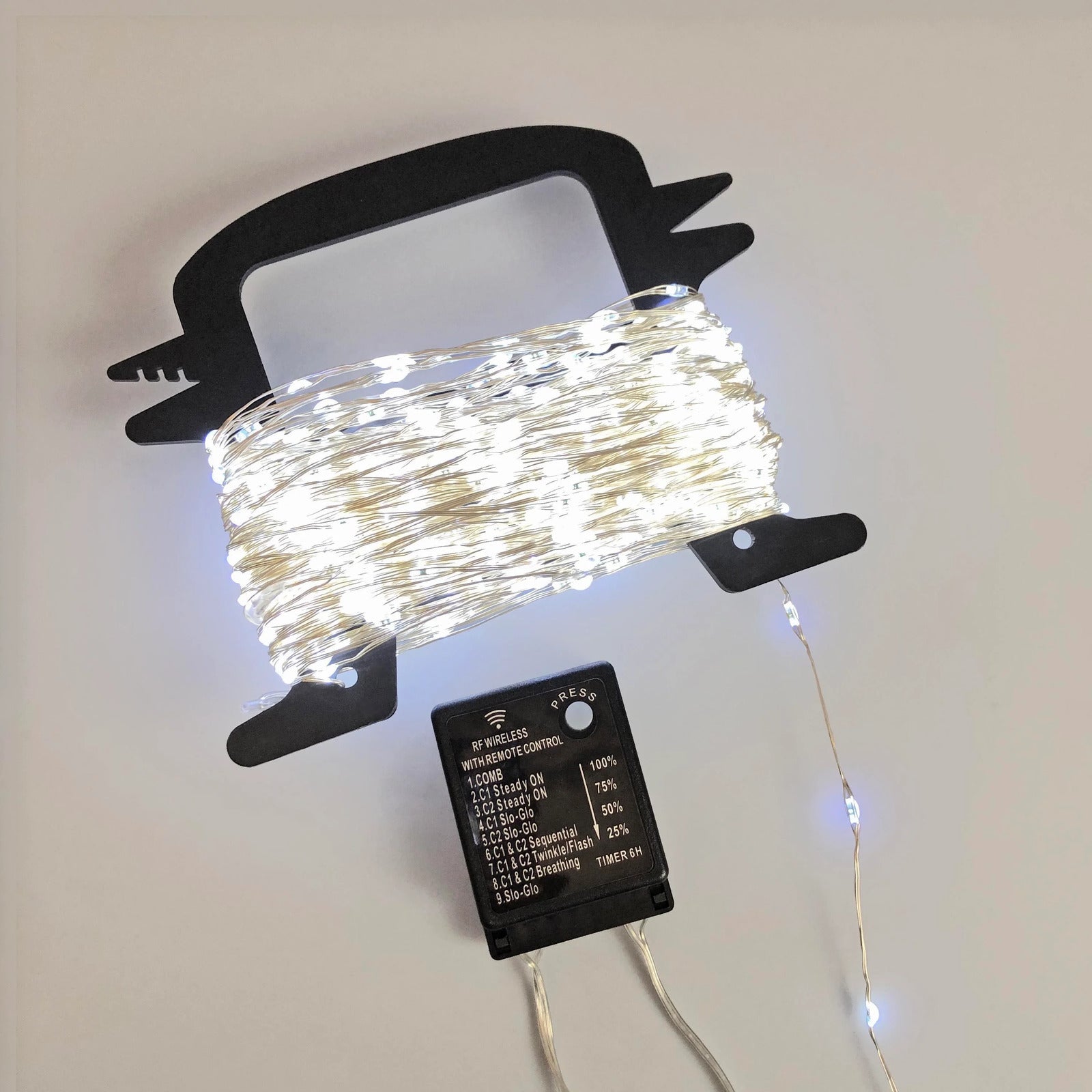 1000 Dual Colour Micro LED Fairy Light Warm White Cool White