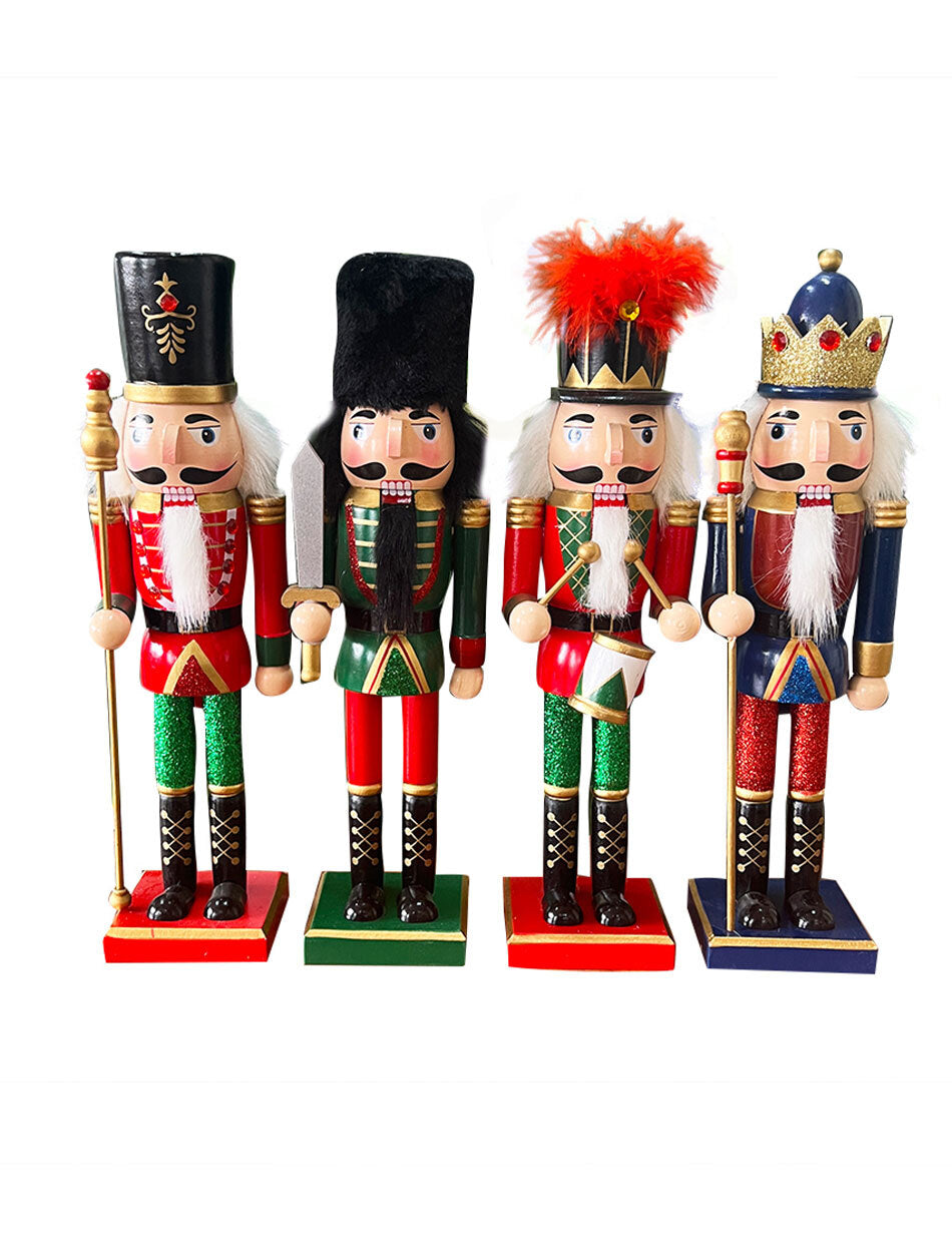 The Irish Guards Set of 4 Nutcrackers 36cm