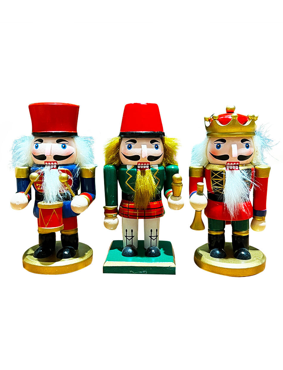The German Guards Set of 3 Nutcrackers 17cm