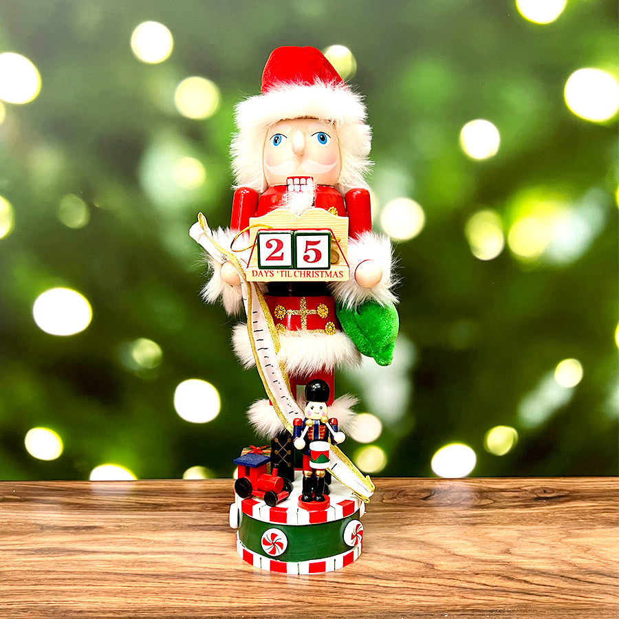 Santa And His List Nutcrackers 50cm