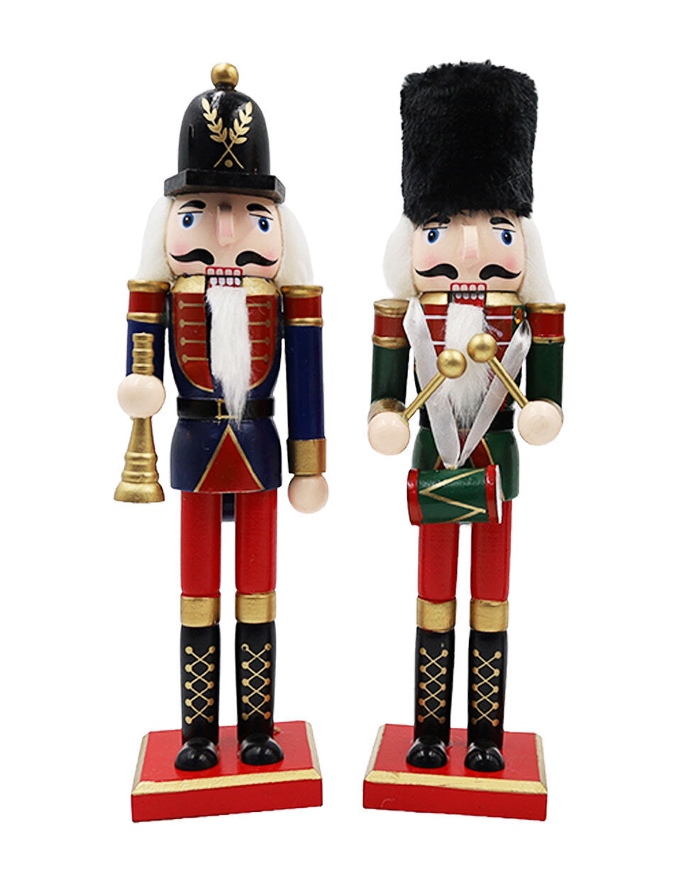 THE PALACE GUARDS Set of 2 Nutcrackers 30cm