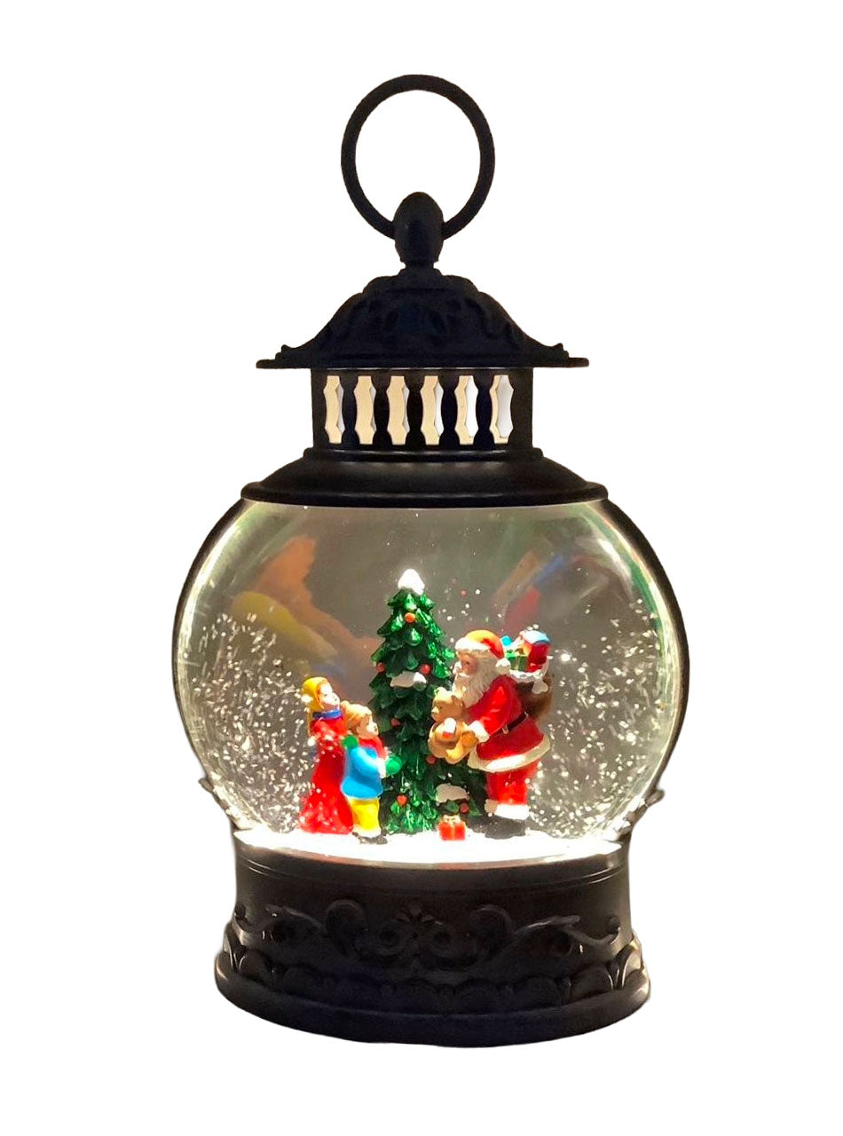 Christmas Santa and the Children LED Water Globe with Music