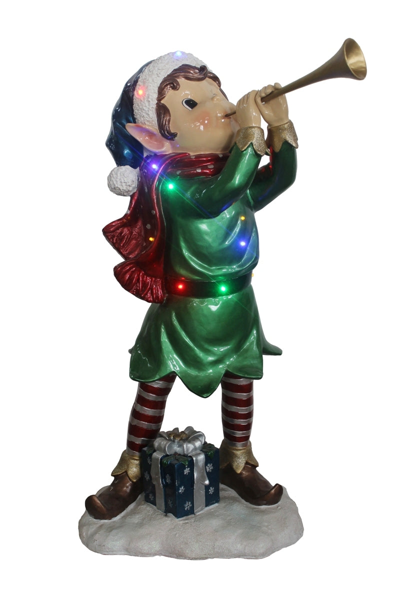 Jarrod the Elf  Playing Trumpet 933mm