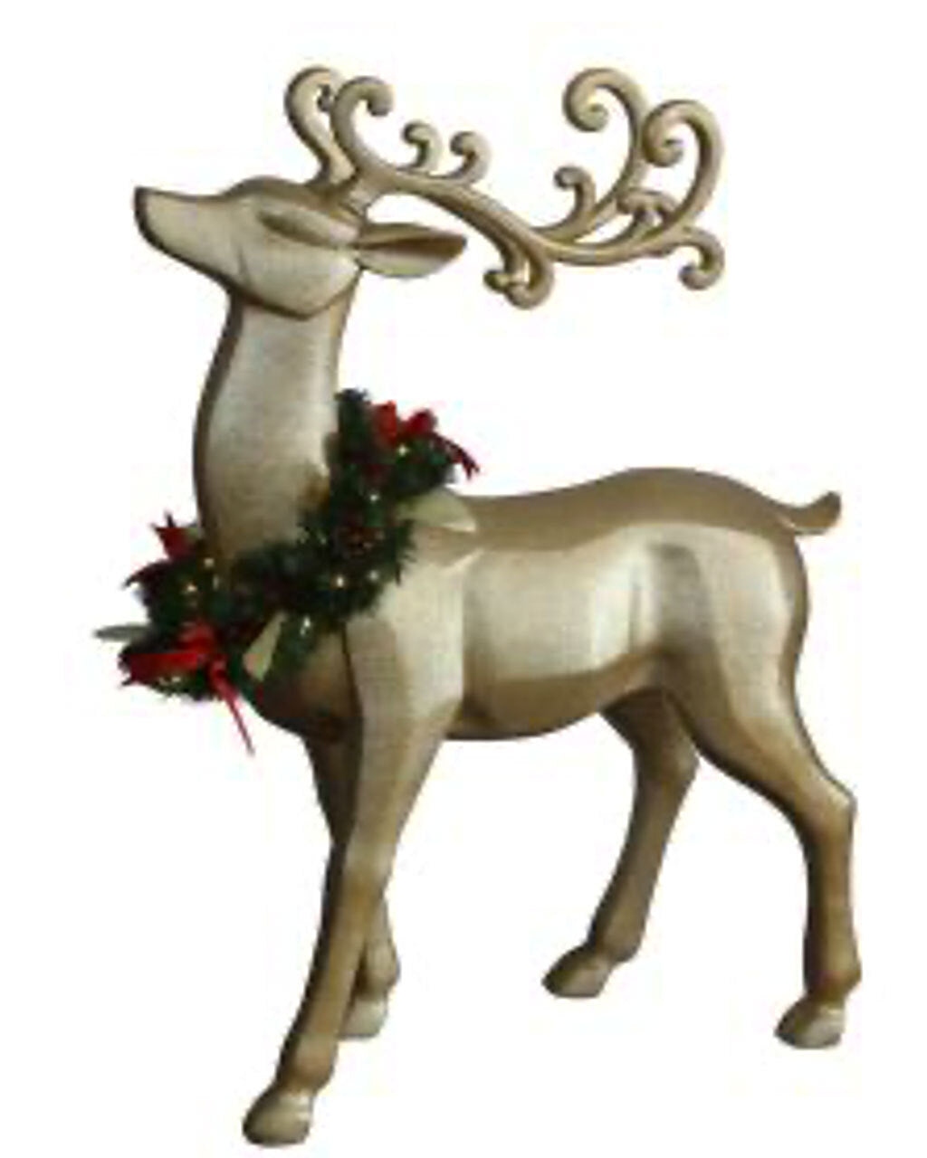Large Christmas Reindeer 1092mm With LED Lights