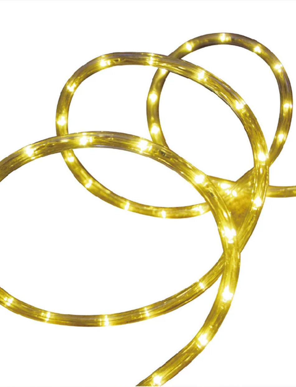 WARM WHITE LED Rope Light Connectable 10M