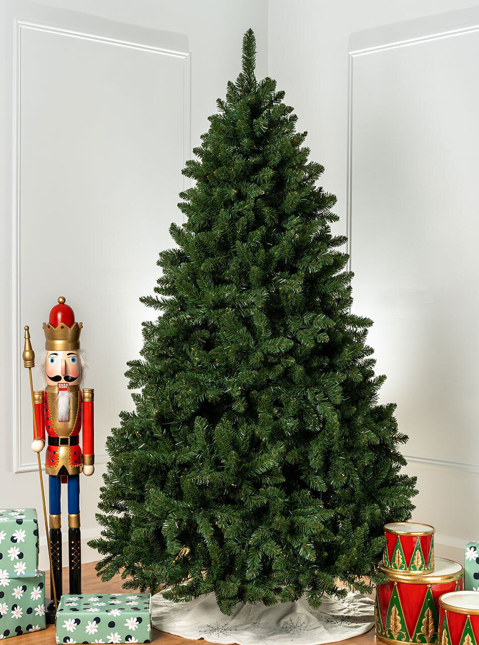 BAVARIAN Green Fir 8ft/2.4m Christmas Tree