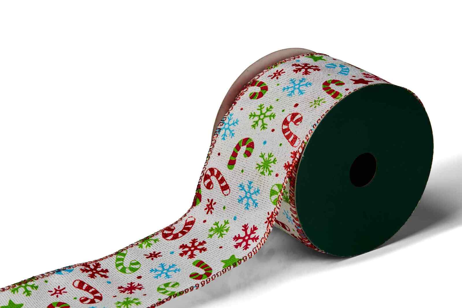 910cm Christmas Ribbon Roll with Candy Pattern