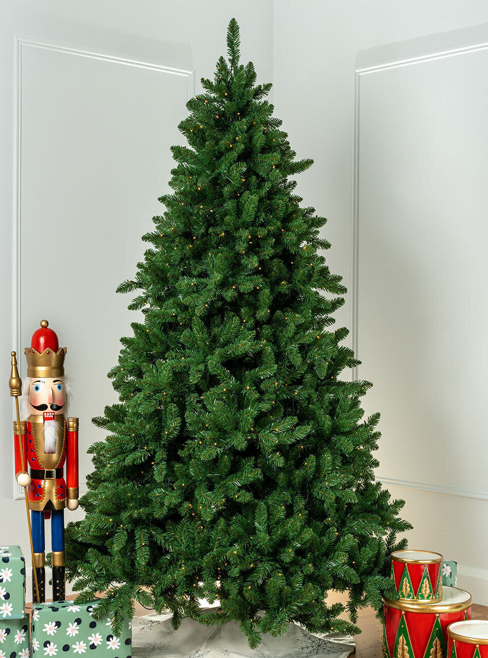 Vienna Pine Green 7.5ft Pre-Lit Christmas Tree