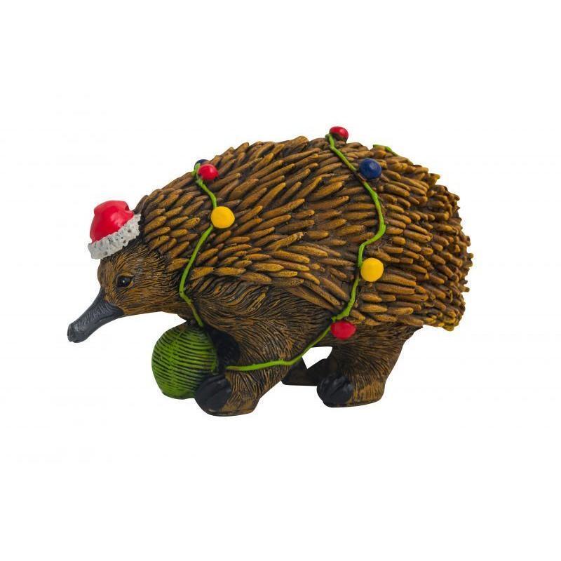 Christmas Echidna 14cm Decoration