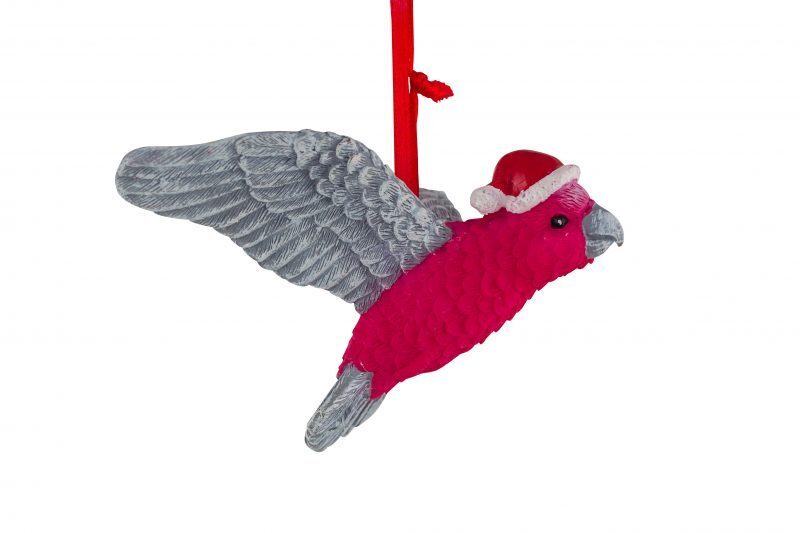 75mm Christmas Galah Hanging Decoration