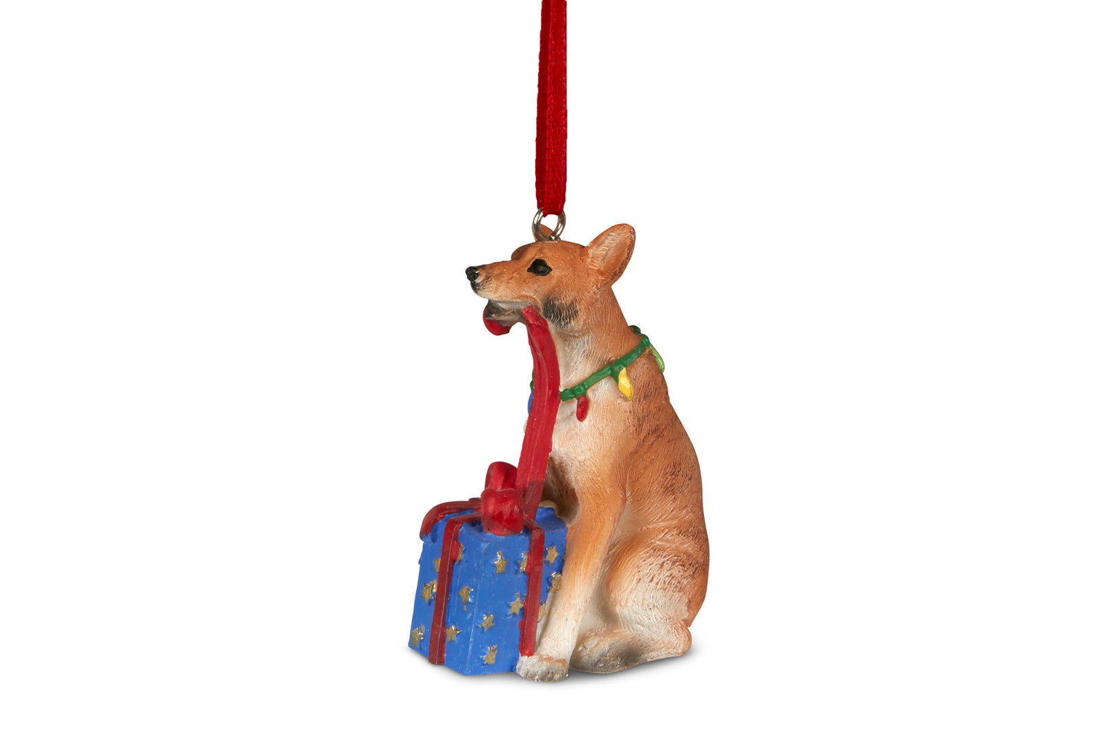 65mm Christmas Dingo Hanging Decoration
