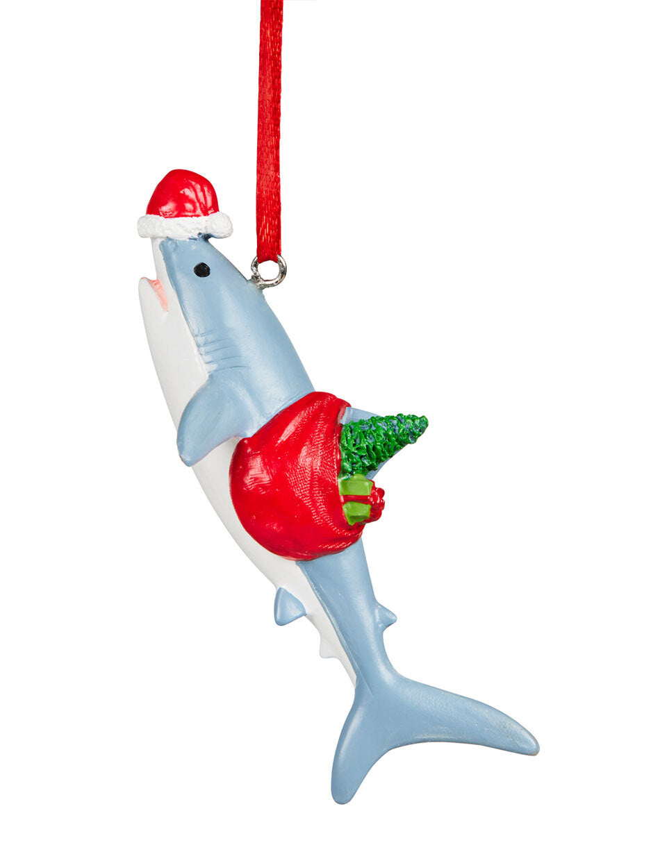 Australian Christmas Tree Decoration 10cm Shark