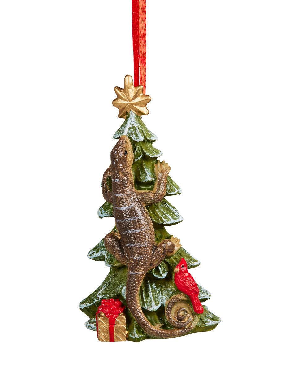 Australian Christmas Tree Decoration 8cm Goanna