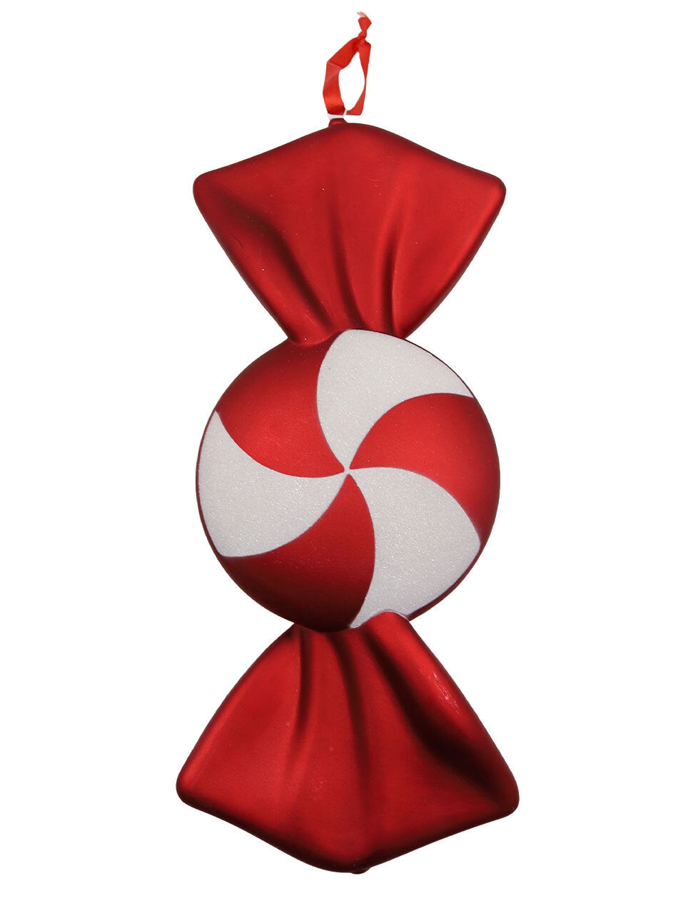 Christmas Tree Ornaments Lolly Red and white 41cm