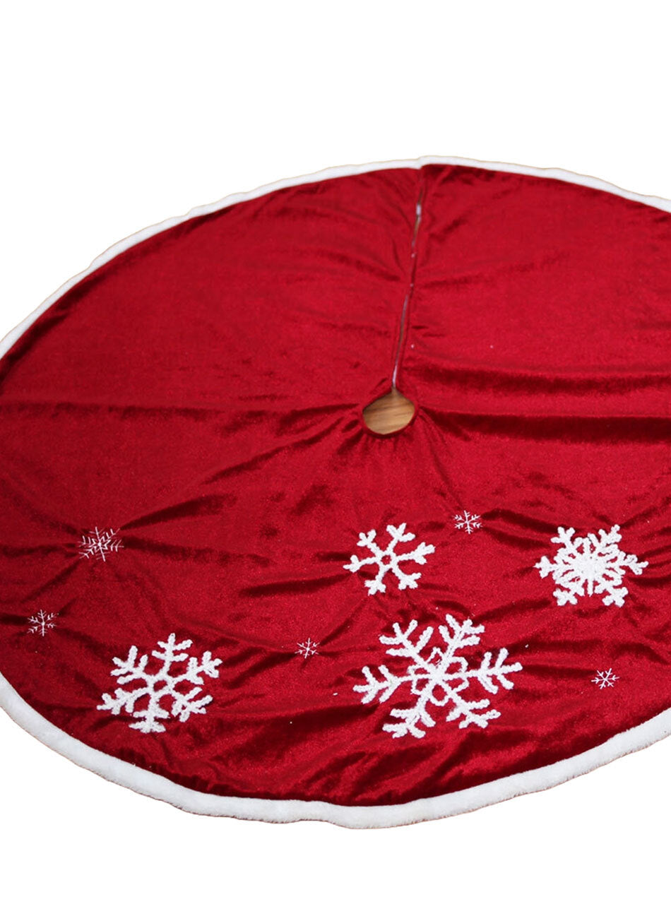 Snowflake Tree Skirt 1m / 100cm