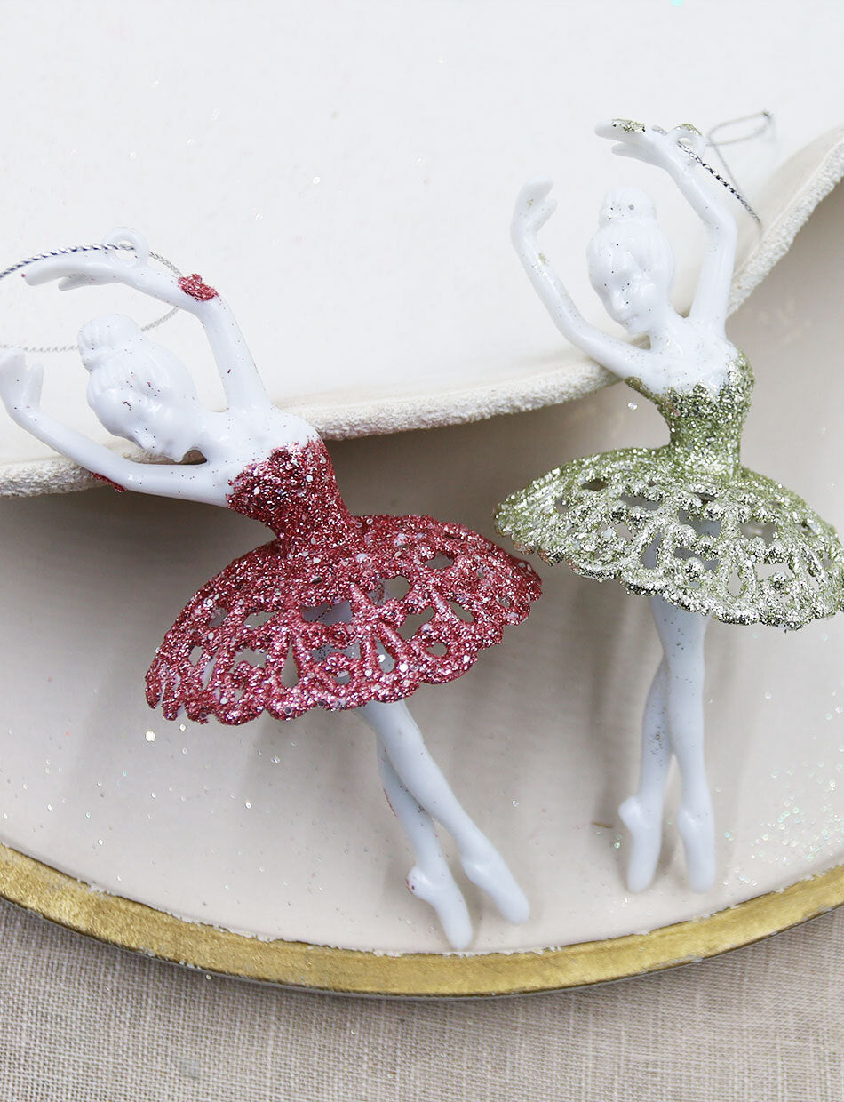10cm Ballerinas Decoration 12 Pack