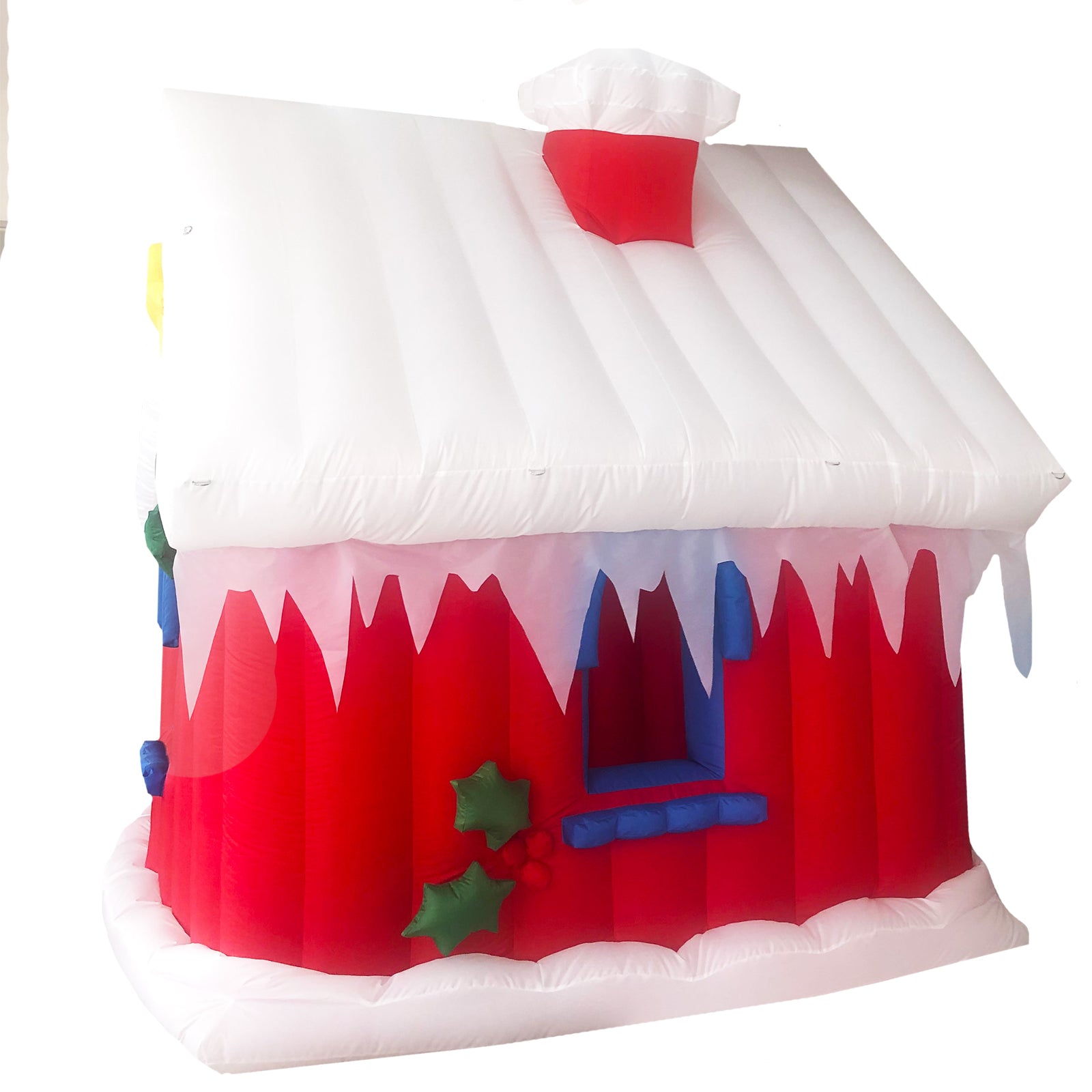 3m x 3m Santas House With Icicles Inflatable