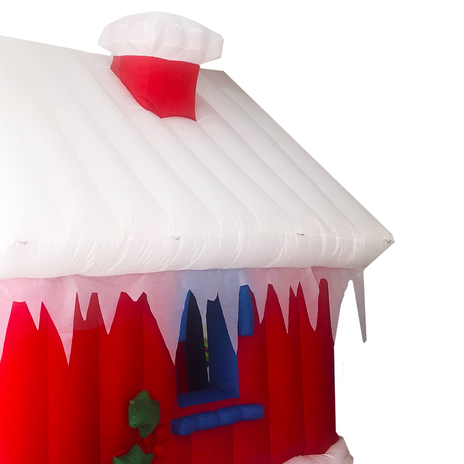 3m x 3m Santas House With Icicles Inflatable