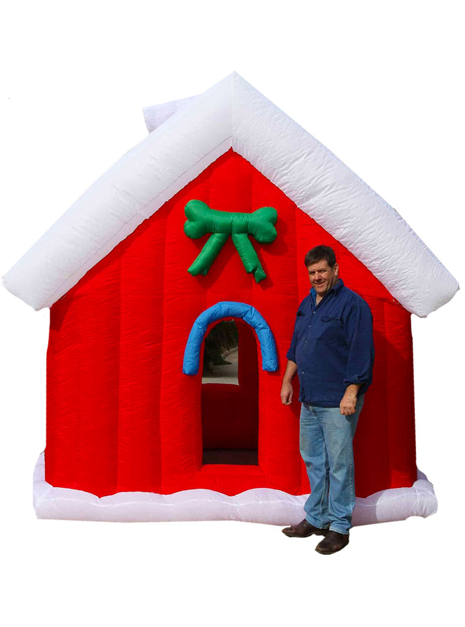 3m x 3m Santa's House Christmas Inflatable -