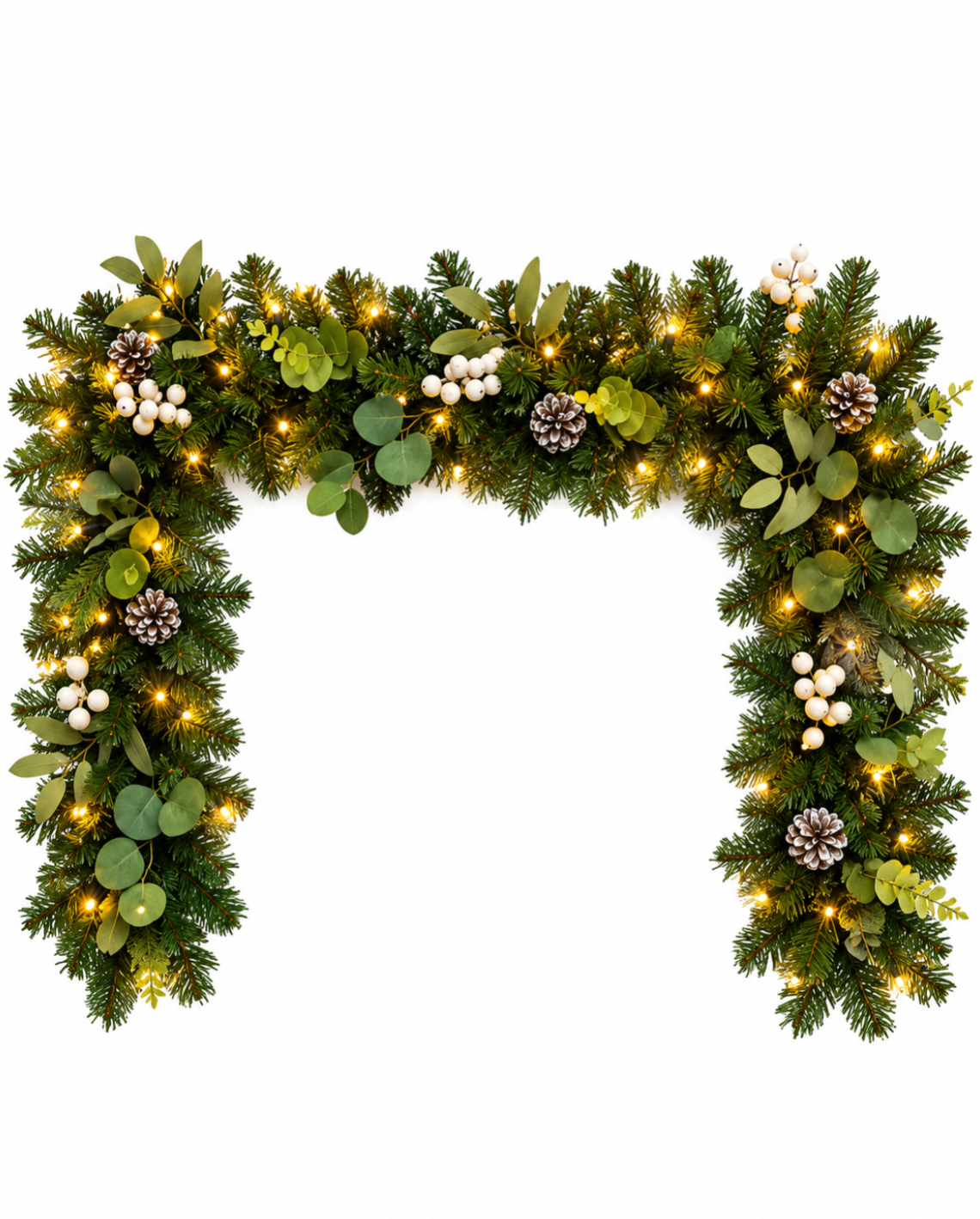 The Homestead Christmas Garland - 6ft / 1.8m long