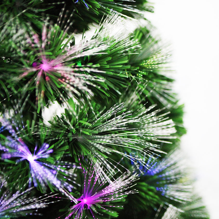 CARNIVALE COLOUR LED Fibre Optic Tree  6ft / 1.8m