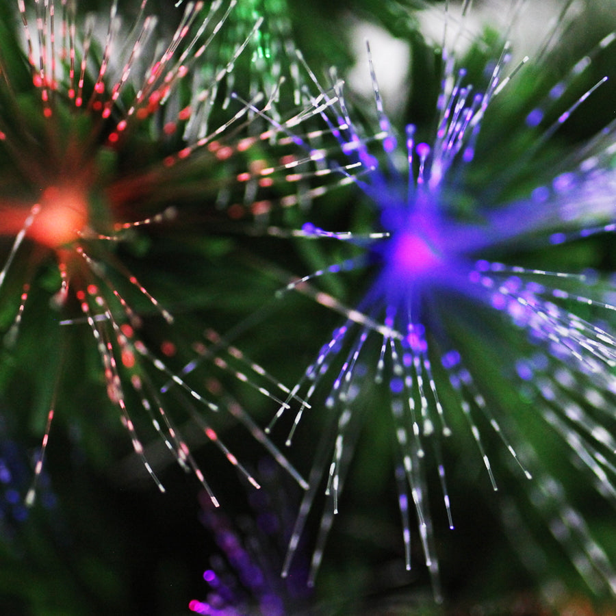 CARNIVALE COLOUR LED Fibre Optic Tree  6ft / 1.8m