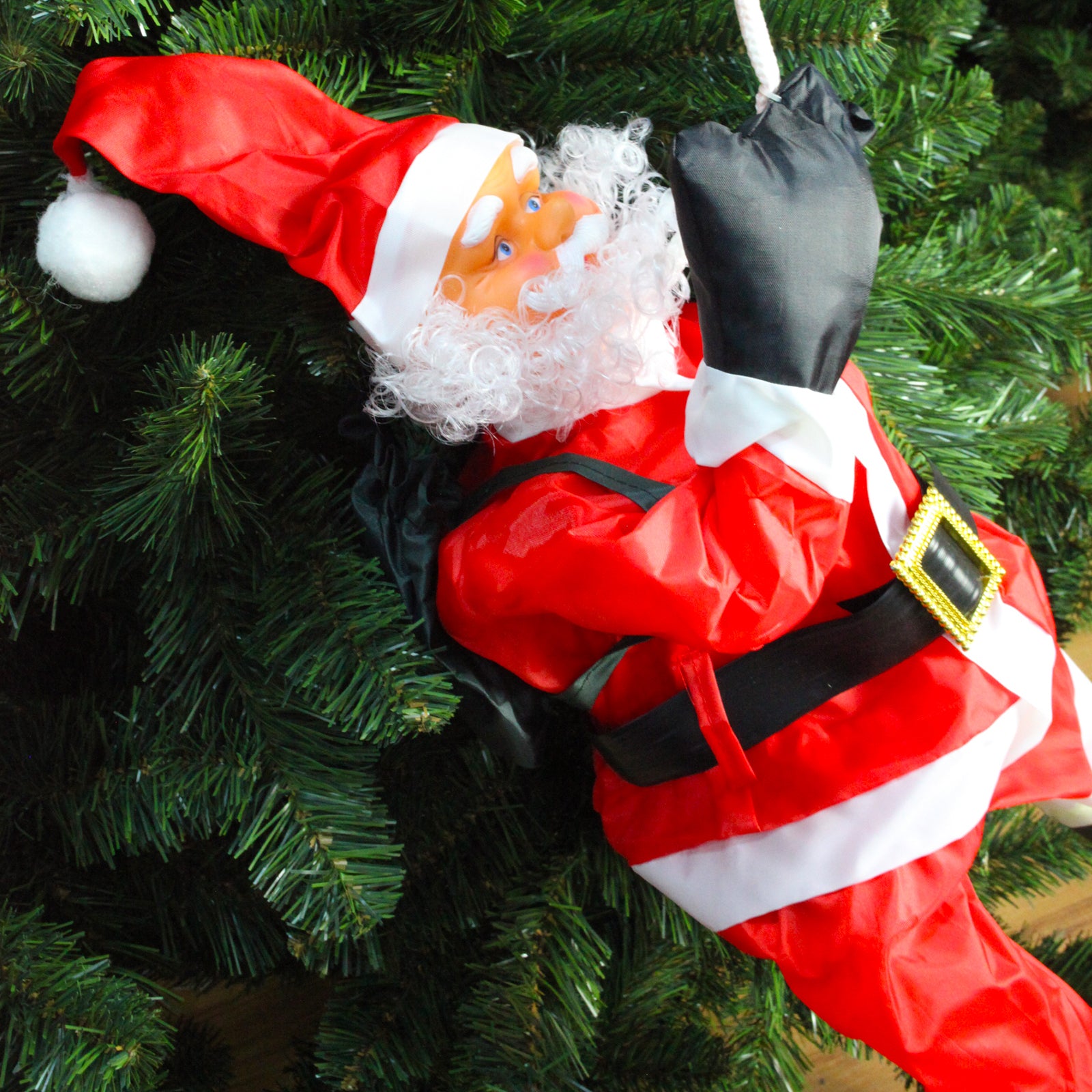 120cm Santa Claus Climbing And Sitting