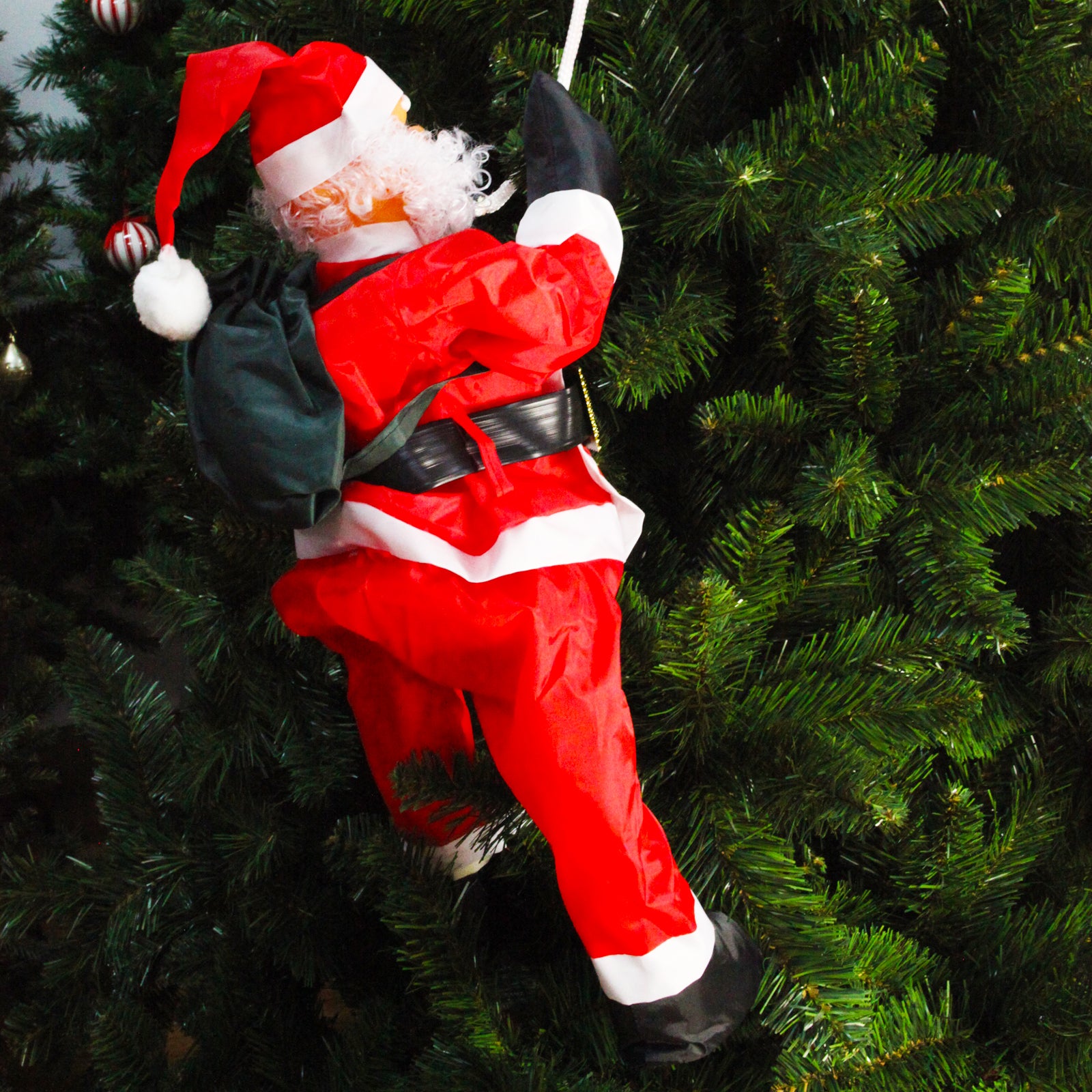 90cm Santa Claus Climbing And Sitting