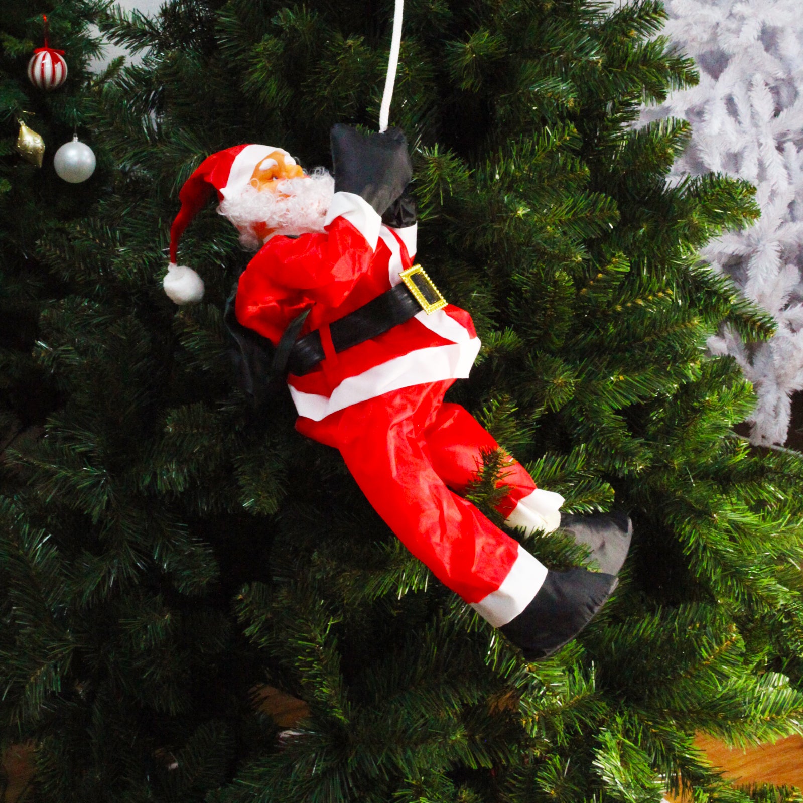 90cm Santa Claus Climbing And Sitting