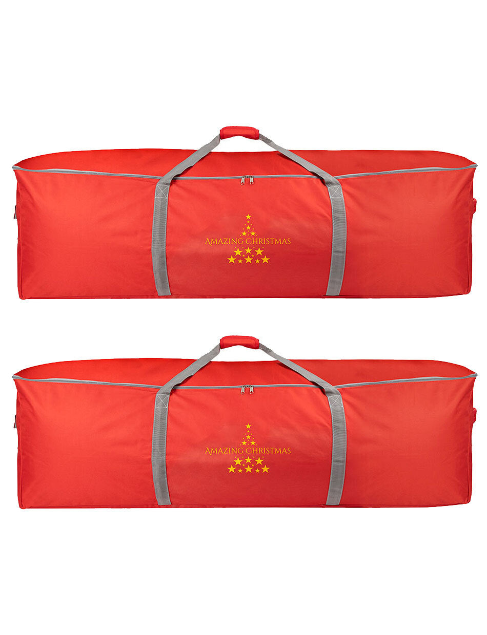 2 X Christmas Tree Deluxe Storage Bag Large