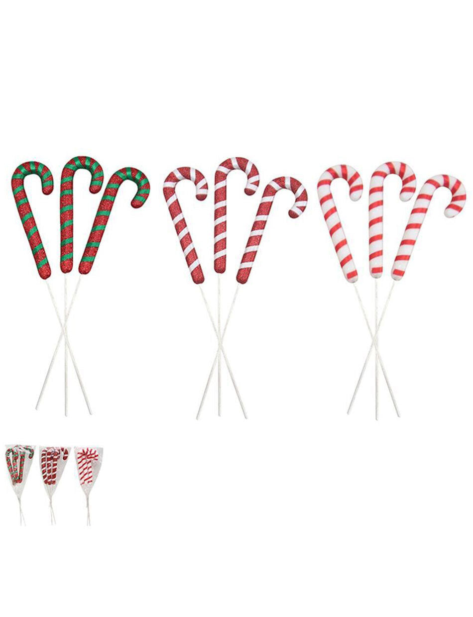 Candy Cane Picks 60cm