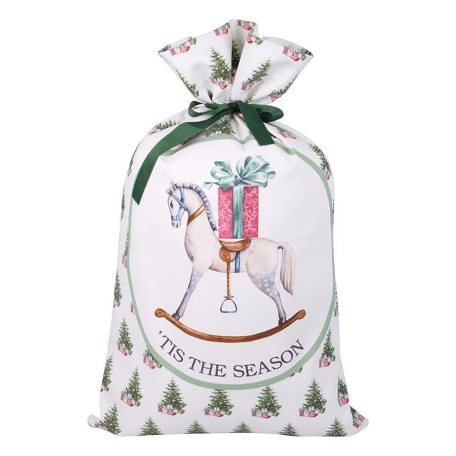Santa Sack Tis The Season 80x50cm