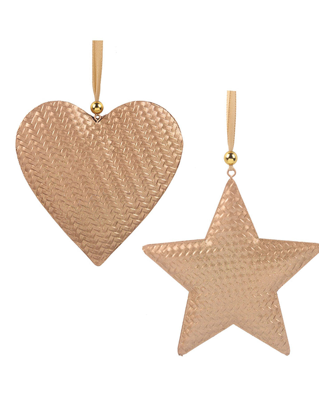 Gold Metal Hanging Ornaments