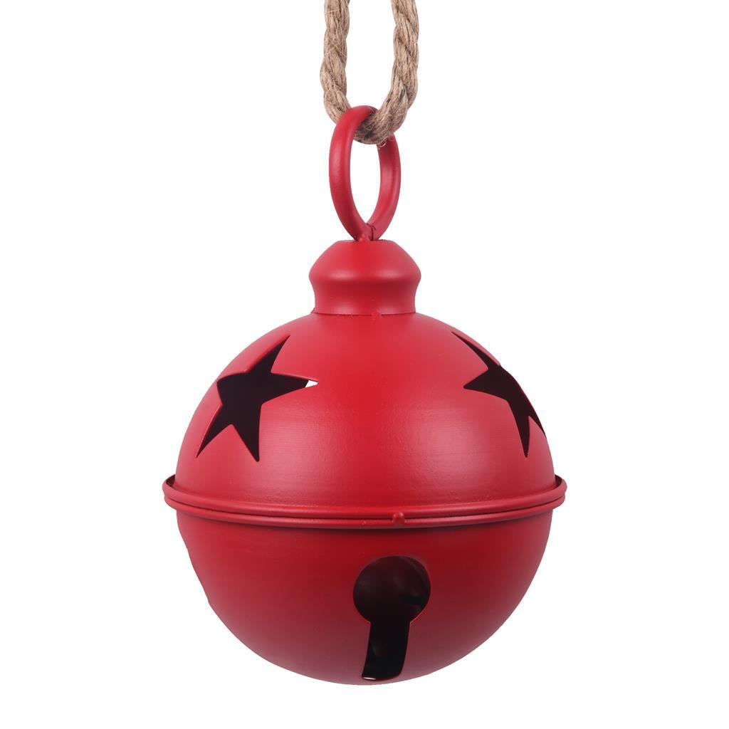 Red Matt Metal Bell 16CM