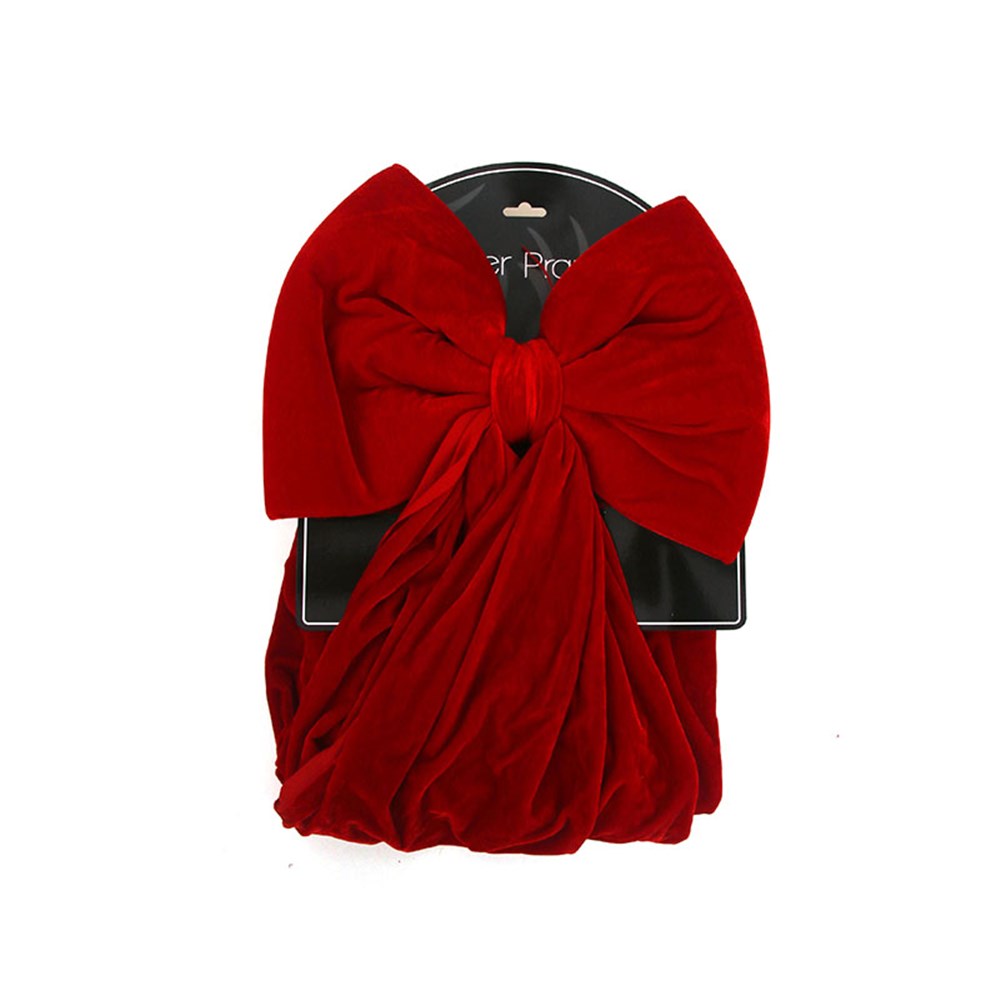 Red Velvet Christmas Bow - 200cm