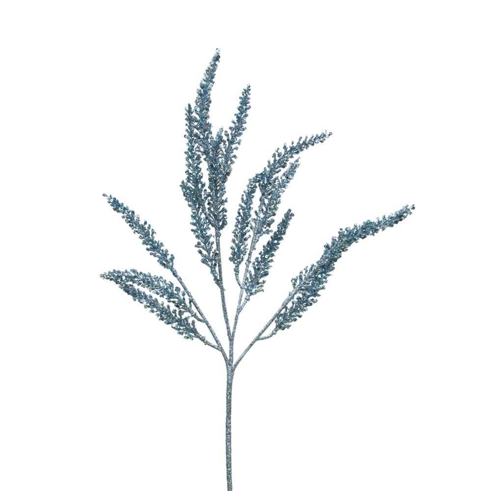 Arctic Blue Glitter Stem