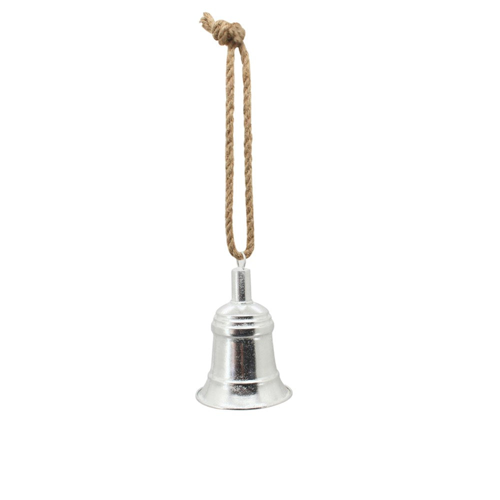 Silver Metal Bell - 17.5cm