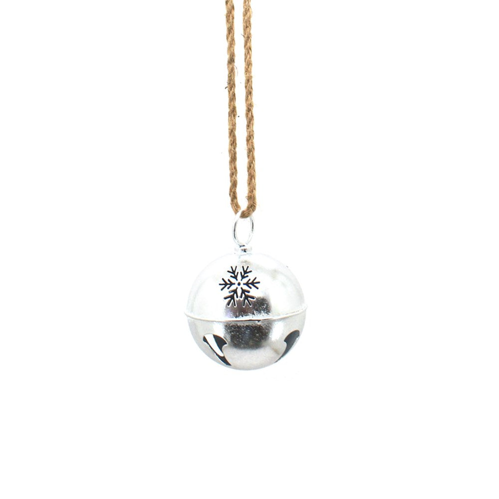 Silver Metal Bell - 14cm