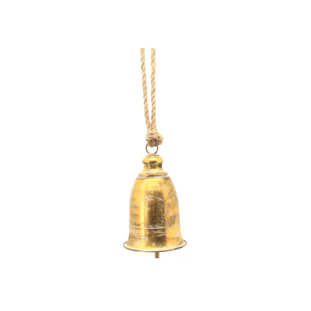 Antique Gold Metal Bell - 22.5cm