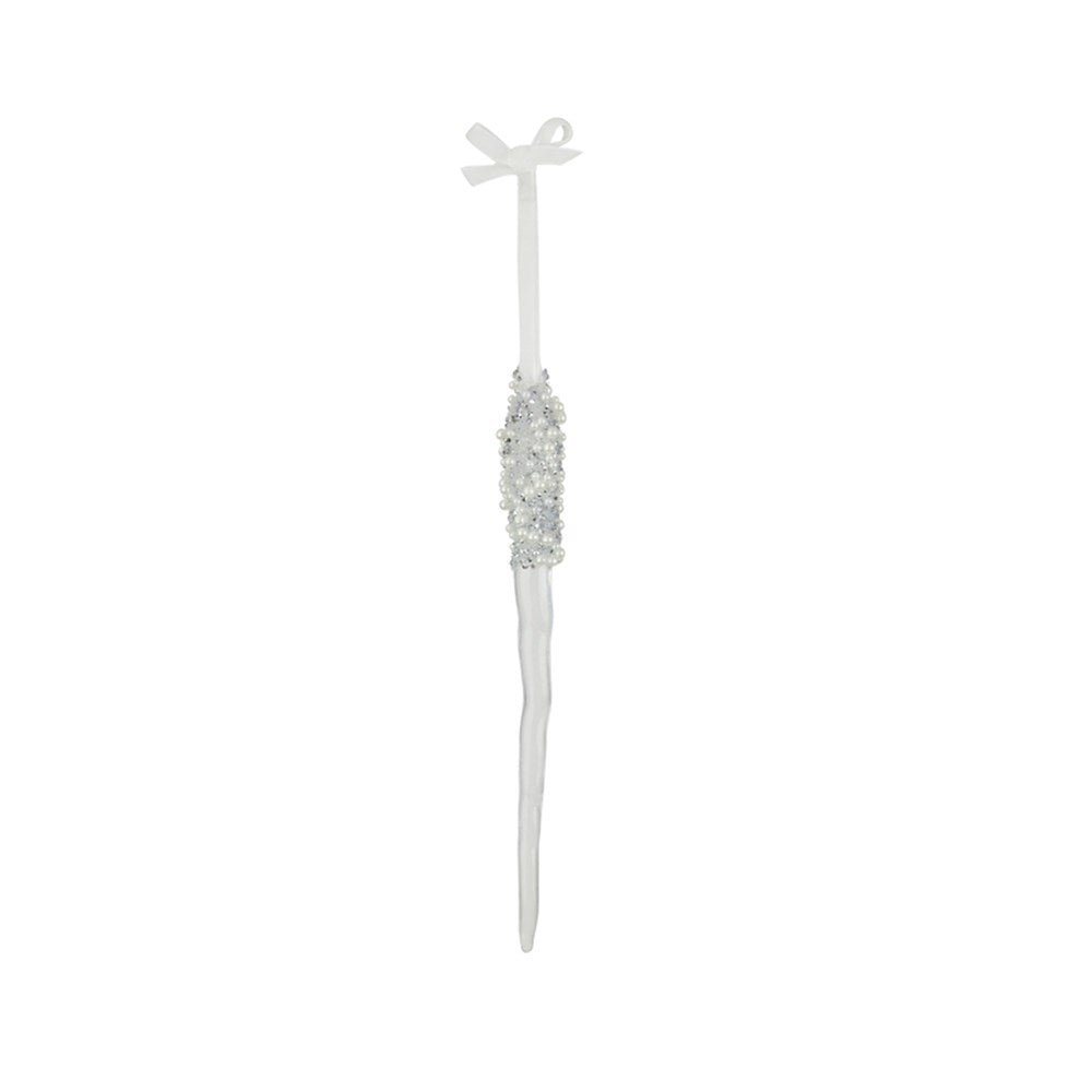 Clear Acrylic Icicle - 18cm