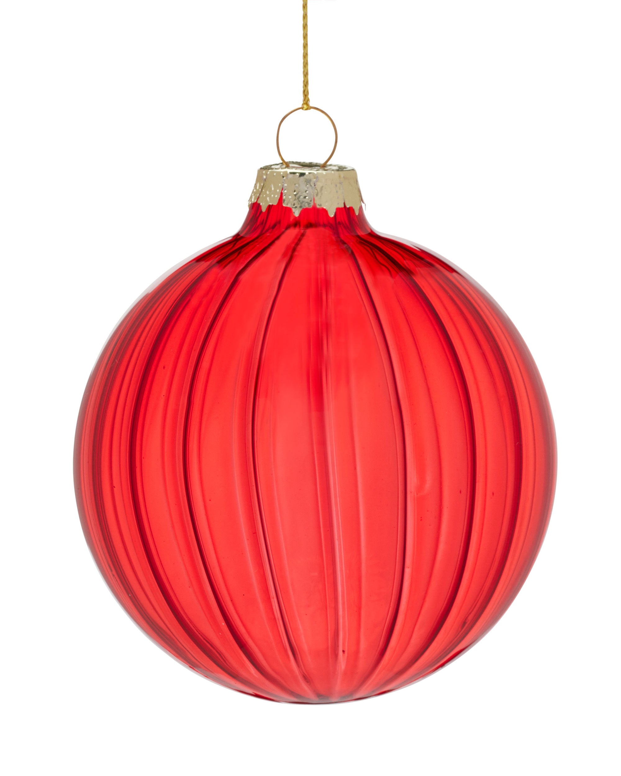 Glass Red Glass Bauble