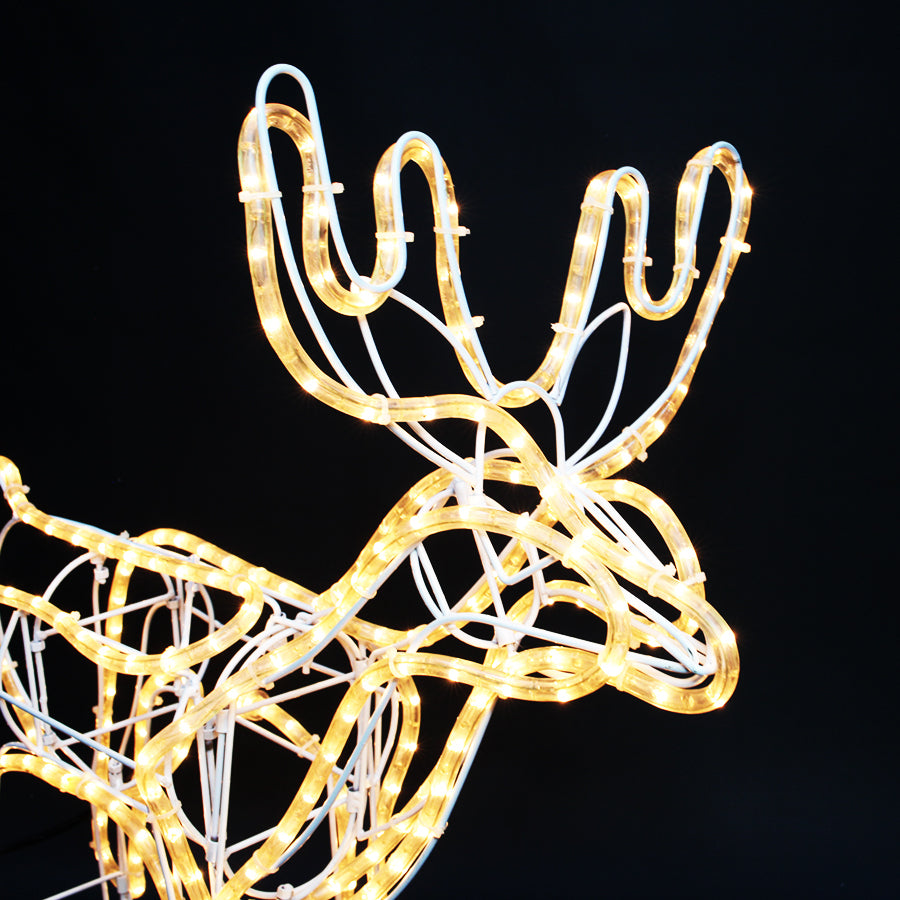 Christmas Rope Light Motif 3D Reindeer