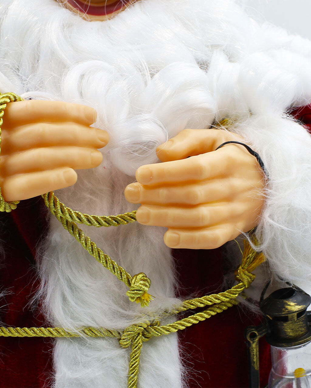 Santa Christmas Ornament 50cm Red & White